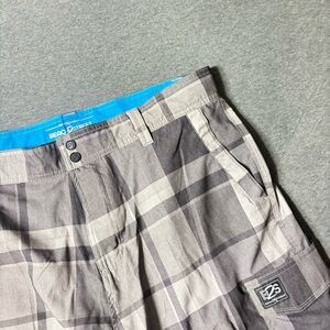 ZeroXposur Gray Plaid‎ Boardshorts